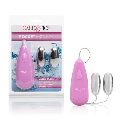 Pocket Exotics Double Silver Bullets Waterproof