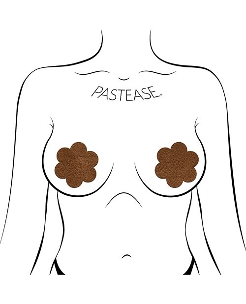 Pastease Chocolate Concealing Flower Pasties