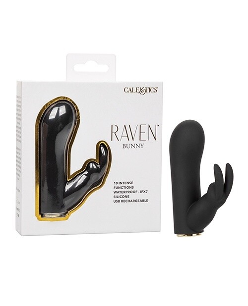 Raven Bunny Rechargeable Silicone Rabbit Vibrator