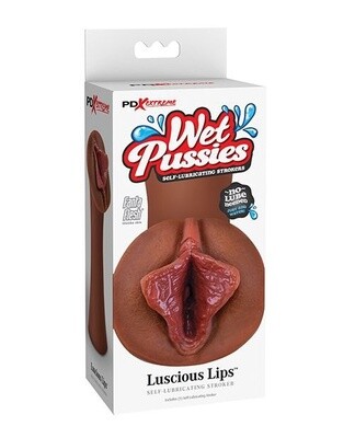 PDX Wet Pussies Luscious Lips Self Lubricating Stroker