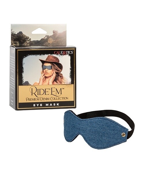 Ride &#39;em Premium Denim Collection Eye Mask