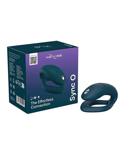 We-Vibe Sync O Rechargeable Silicone Couples Vibrator with Remote Control