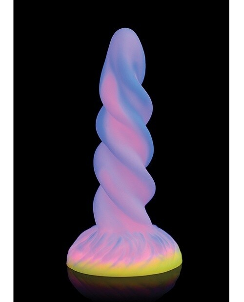 Creature Cocks Moon Rider Glow in the Dark Unicorn Silicone Dildo