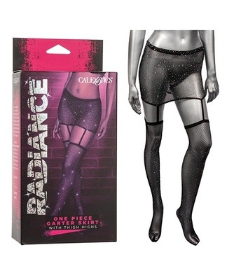 Radiance One Piece Garter Skirt with Thigh Highs