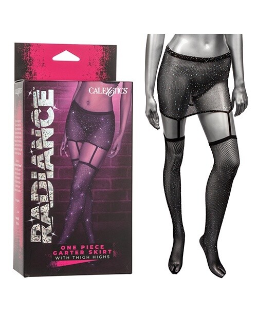 Radiance One Piece Garter Skirt with Thigh Highs