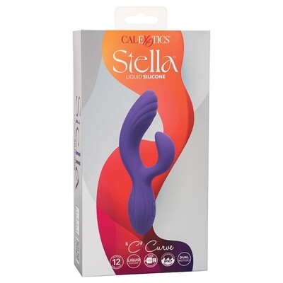 Stella Liquid Silicone C Curve Rechargeable G-Spot Vibrator