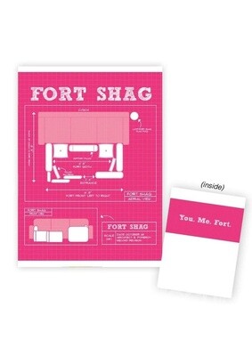 Fort Shag Greeting Card