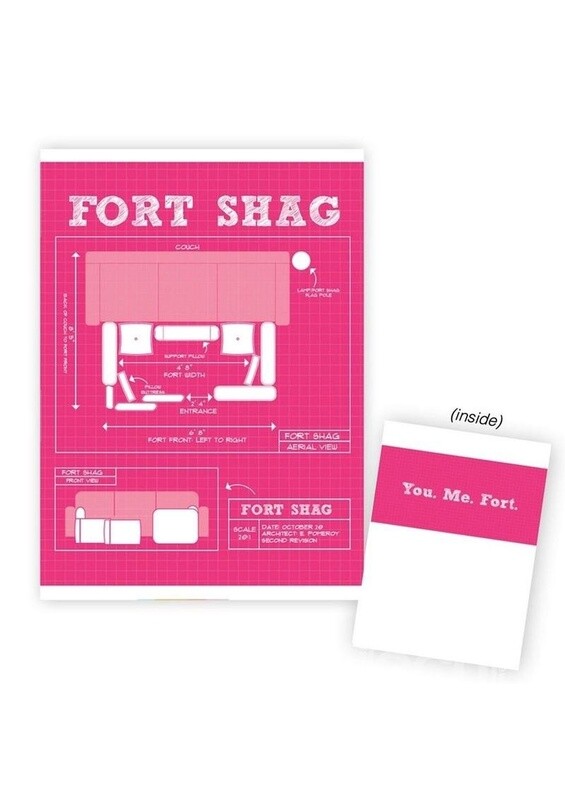 Fort Shag Greeting Card