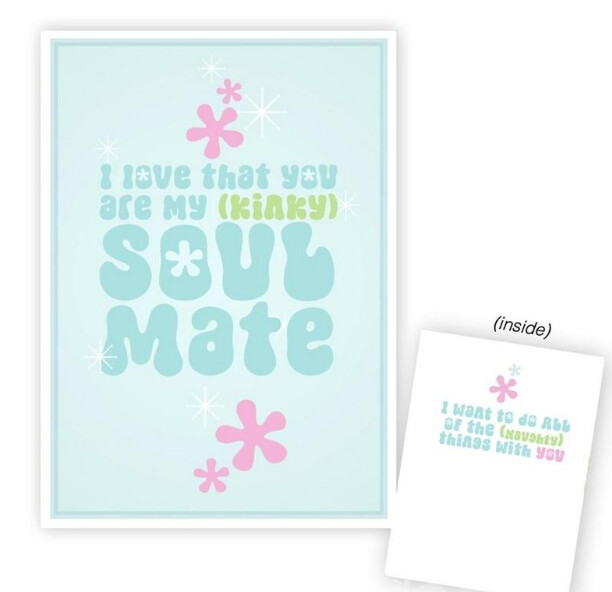 Kink Soulmate Greeting Card