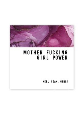 Mother Fucking Girl Power Magnet