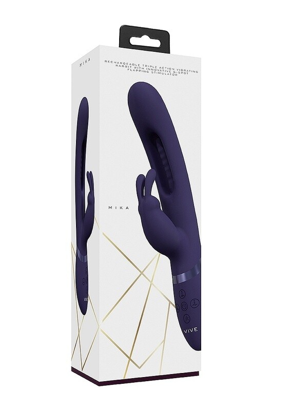 Vive Mika Triple Motor Rechargeable Rabbit with G-Spot Stimulator