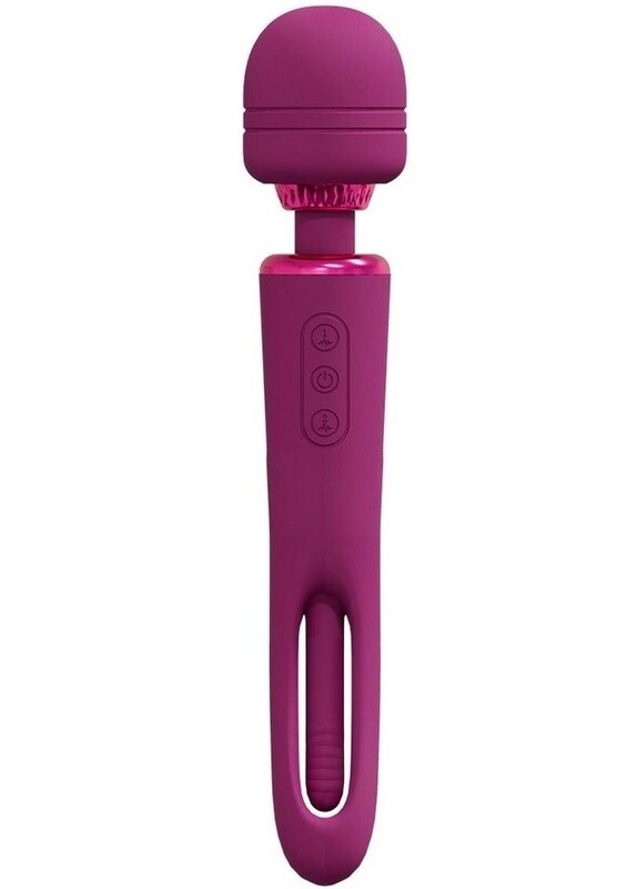 Vive Kiku Double Ended  Rechargeable Wand with G-Spot Stimulator
