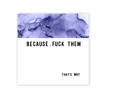 Because F Them Magnet