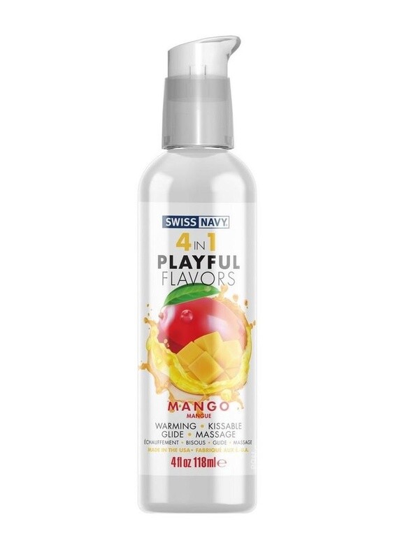 Swiss Navy 4-in-1 Playful Flavors- Mango