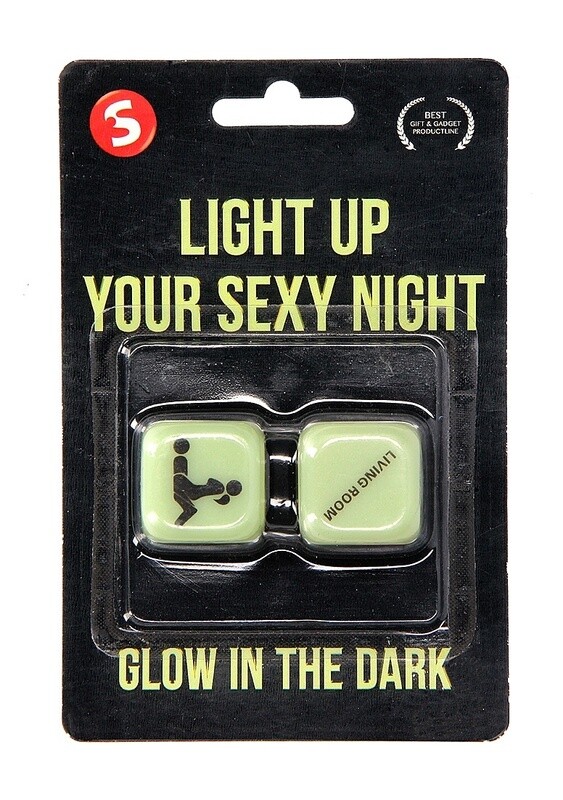Light Up Your Sexy Night Dice - Glow in the Dark