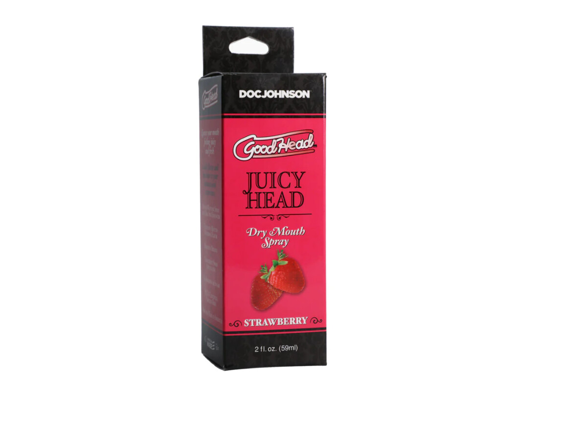 Goodhead Juicy Head Dry Mouth Spray, Flavor: Strawberry