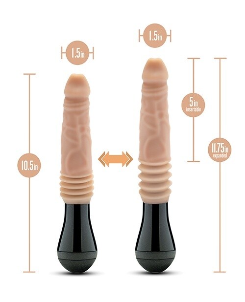 Dr. Knight Thrusting Gyrating Vibrating Dildo