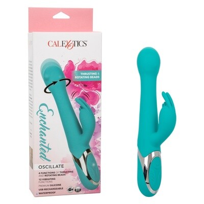 Enchanted Oscillate Thrusting &amp; Rotating Dual Action Vibrator