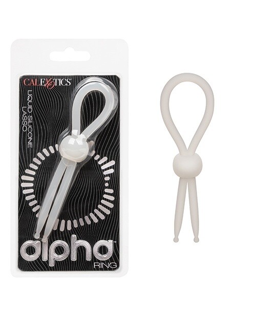 Alpha Liquid Silicone Lasso, Color: Natural White
