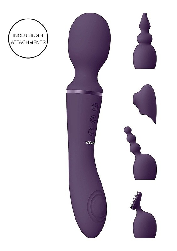 Vive Nami Rechargeable Wand with Interchangeable Sleeves