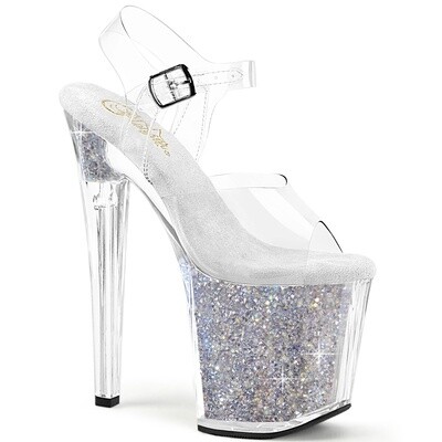 Enchant 8&quot; Prismatic Platform Ankle Sandal