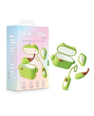 Play with Me Blooming Bliss Remote Control Mini Vibrator with Case