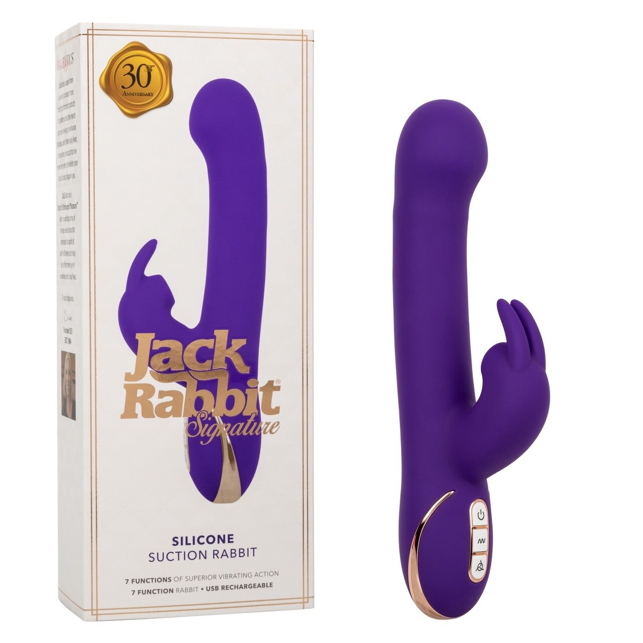 Signature Jack Rabbit Silicone Suction Rabbit