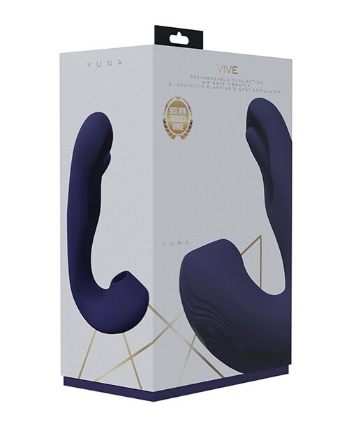 Vive Yuna Dual Action Airwave Vibrator