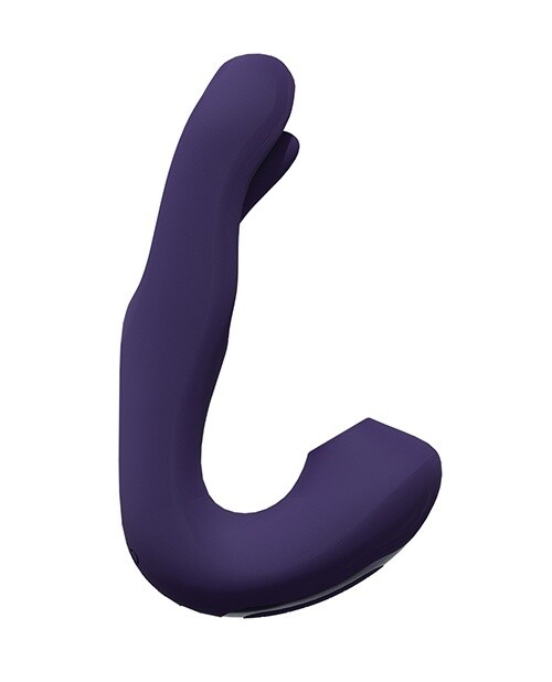 Vive Yuna Dual Action Airwave Vibrator, Color: Purple