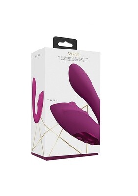 Vive Yuki Dual G-Spot Vibrator with Massaging Beads