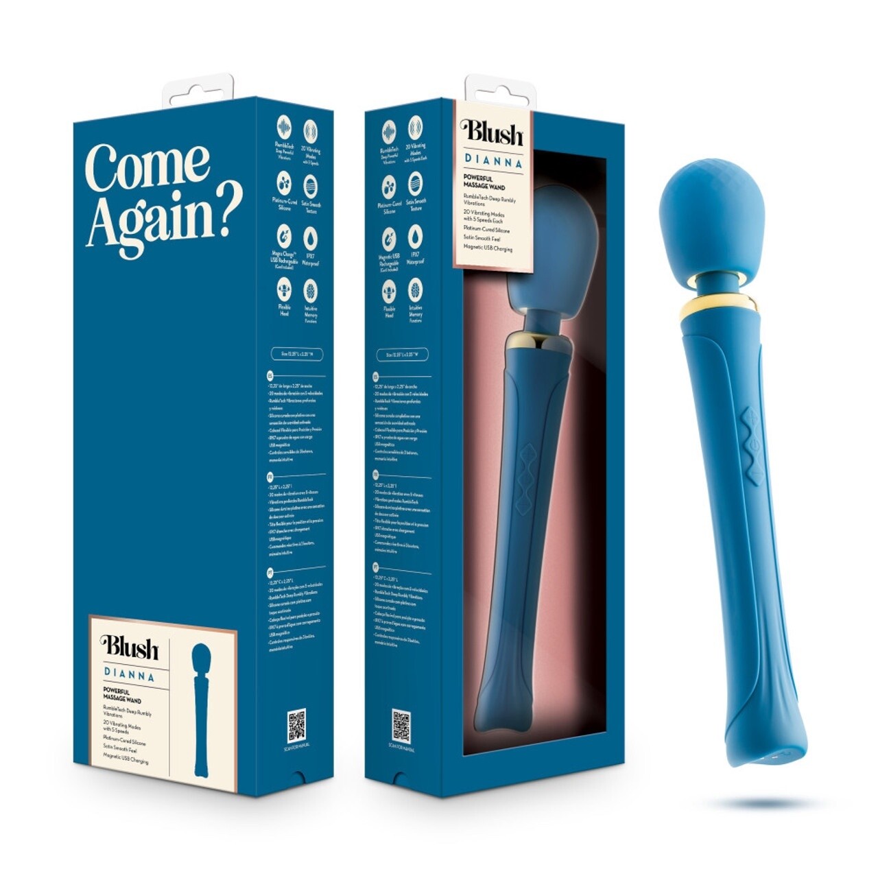 Blush Collection Dianna Rechargeable Silicone Massager