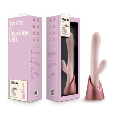Blush Collection Fraya Rechargeable Silicone Rabbit Vibrator