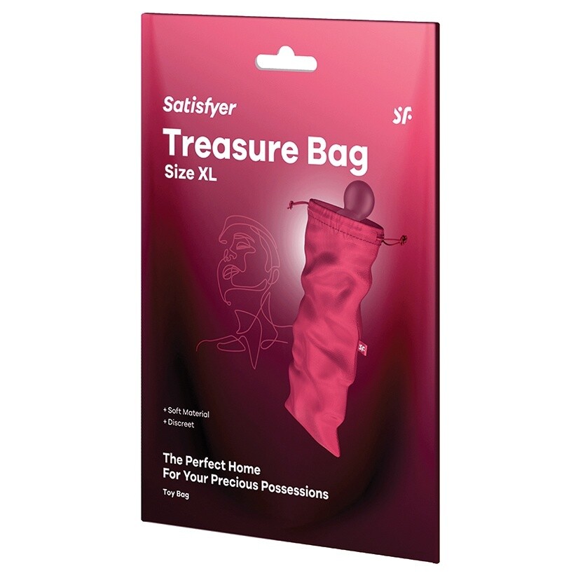 Satisfyer Treasure Bag, Color: Pink