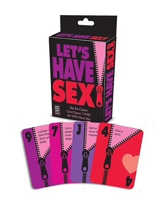 Let&#39;s Have Sex Card Game