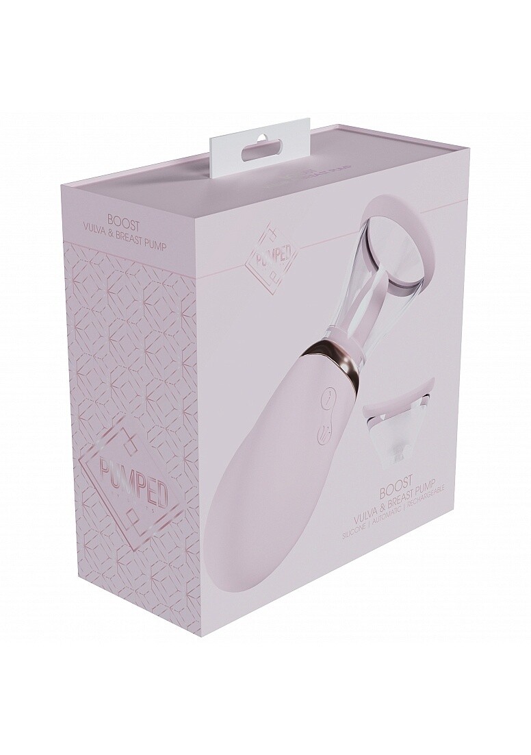 Pumped Boost Rechargeable Vulva &amp; Breast Pump