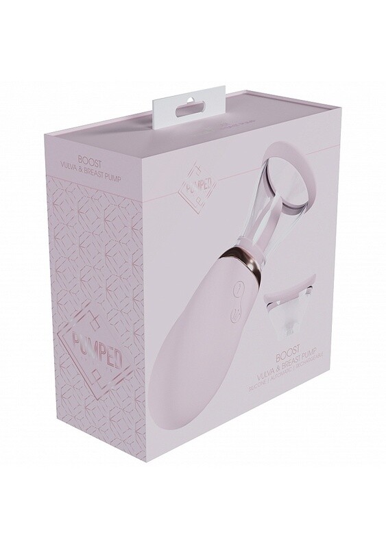 Pumped Boost Rechargeable Vulva &amp; Breast Pump