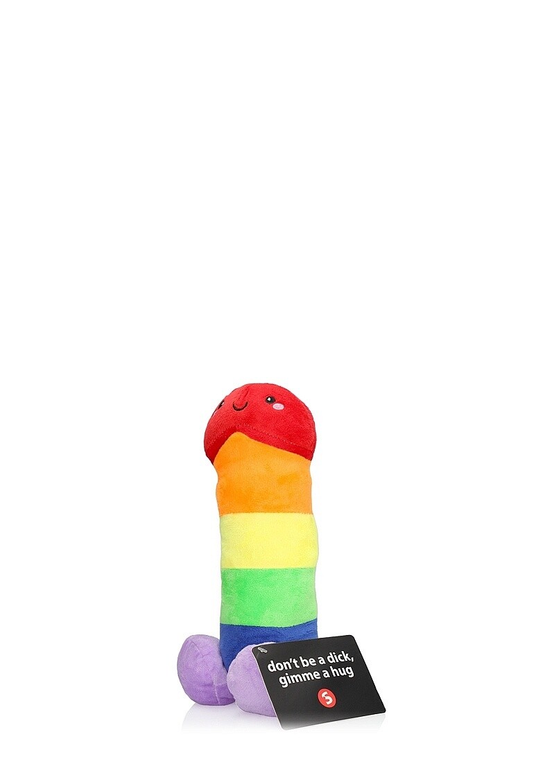 Penis Stuffy 12&quot;, Color: Rainbow