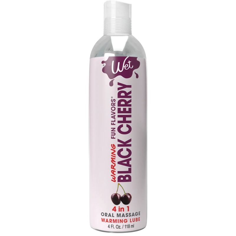 Wet 4 in 1 Warming Lubricant - Black Cherry