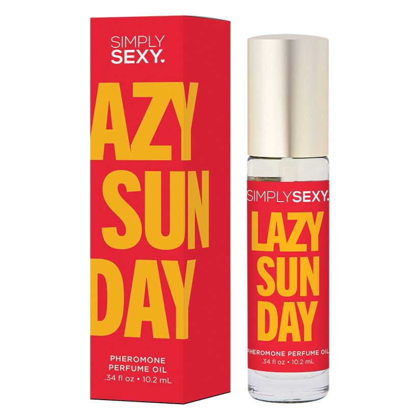 Simply Sexy Pheromone Perfume Oil Roll - On Lazy Sunday