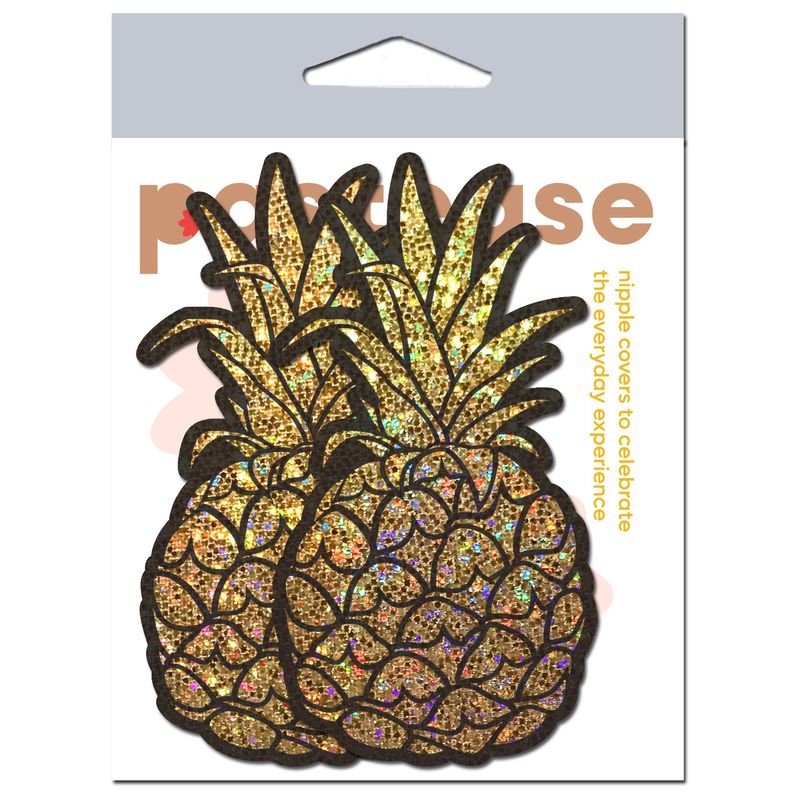 Pastease Glitter Gold Pineapples