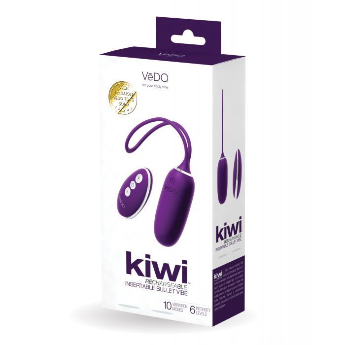 VeDO Kiwi Rechargeable Silicone Insertable Bullet Vibrator