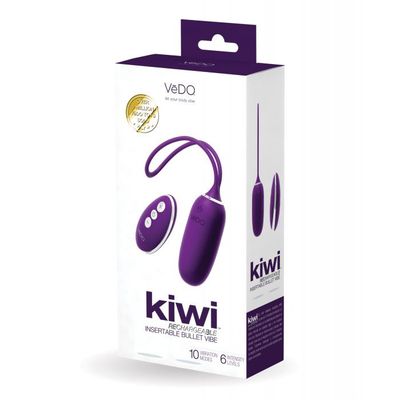 VeDO Kiwi Rechargeable Silicone Insertable Bullet Vibrator