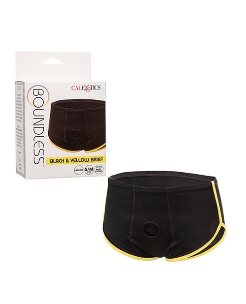 Boundless Black &amp; Yellow Brief