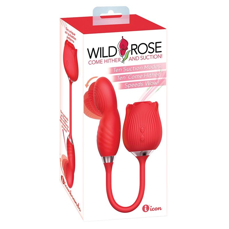 Wild Rose Come Hither Dual Stimulator