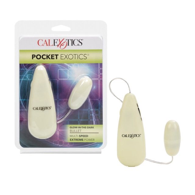 Pocket Exotics Glow-In-The-Dark Bullet
