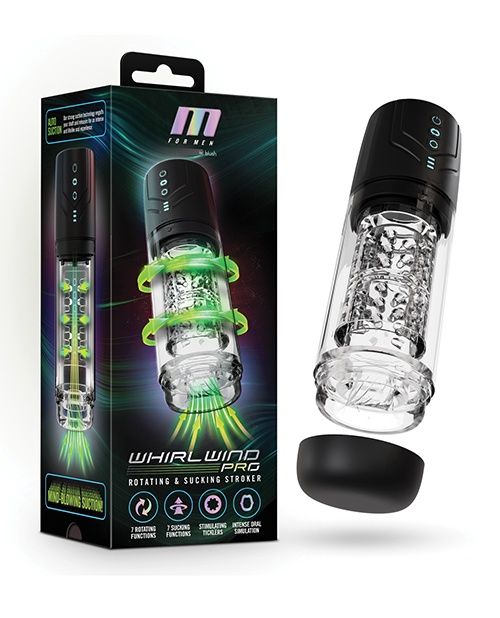 M for Men Whirlwind Pro Rechargeable Masturbator