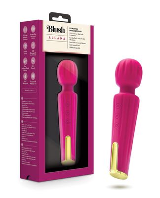 Lush Allana Velvet Rechargeable Wand Vibrator