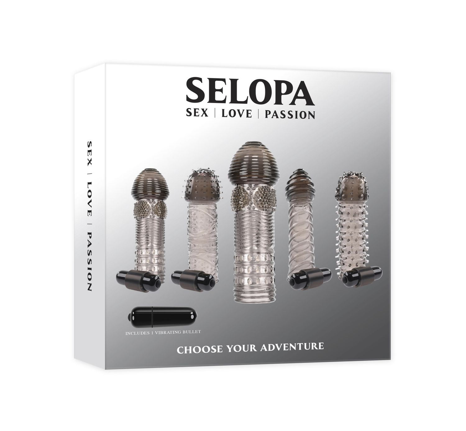Selopa Choose Your Adventure Penis Sleeve Set (5 Piece)