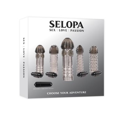 Selopa Choose Your Adventure Penis Sleeve Set (5 Piece)