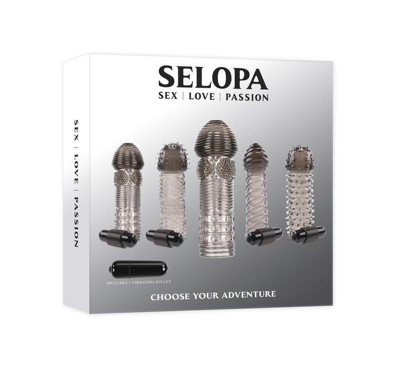 Selopa Choose Your Adventure Penis Sleeve Set (5 Piece)